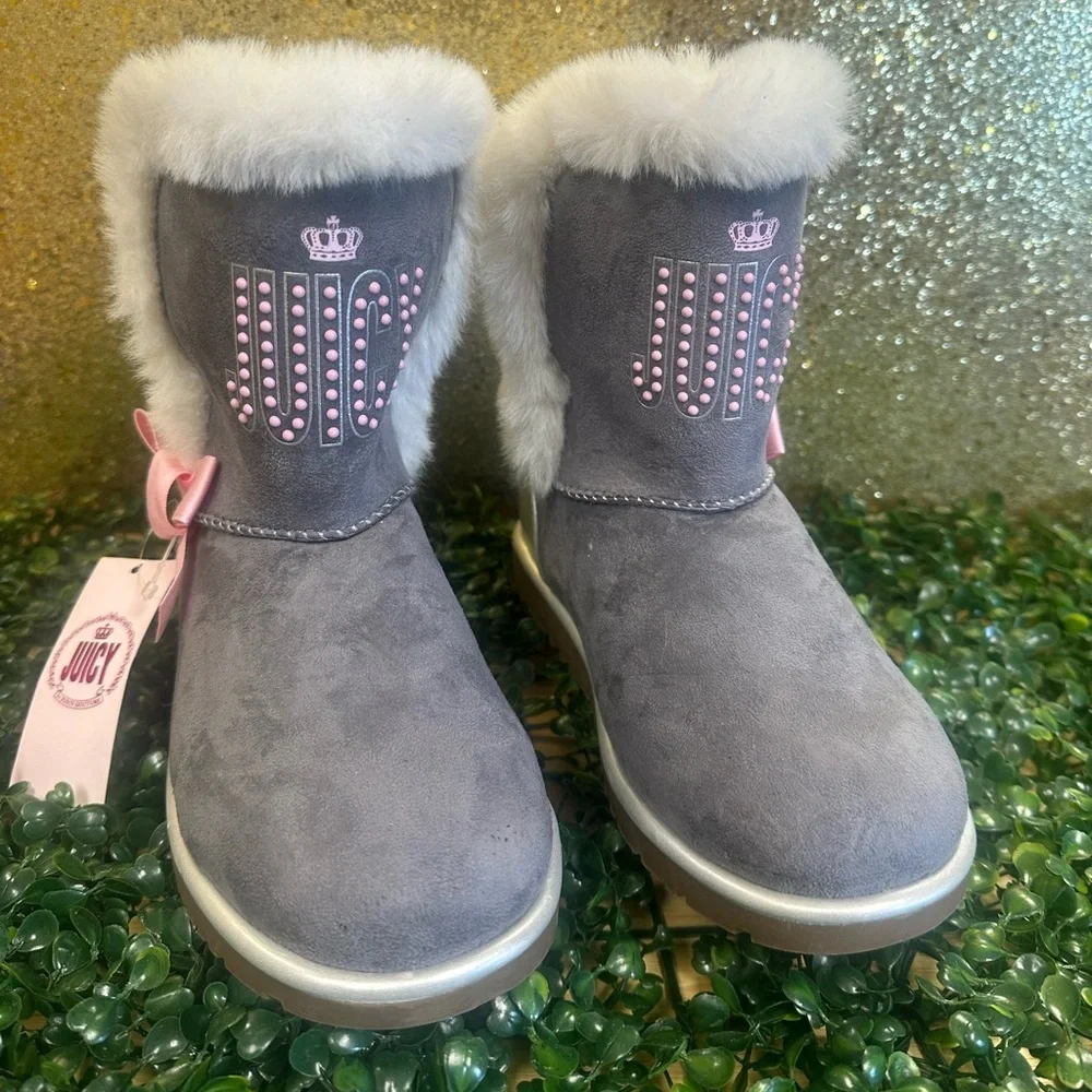 Juicy Couture Perris Grey Boots